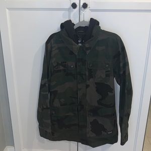 Empyre Cease Camo Hooded Jacket